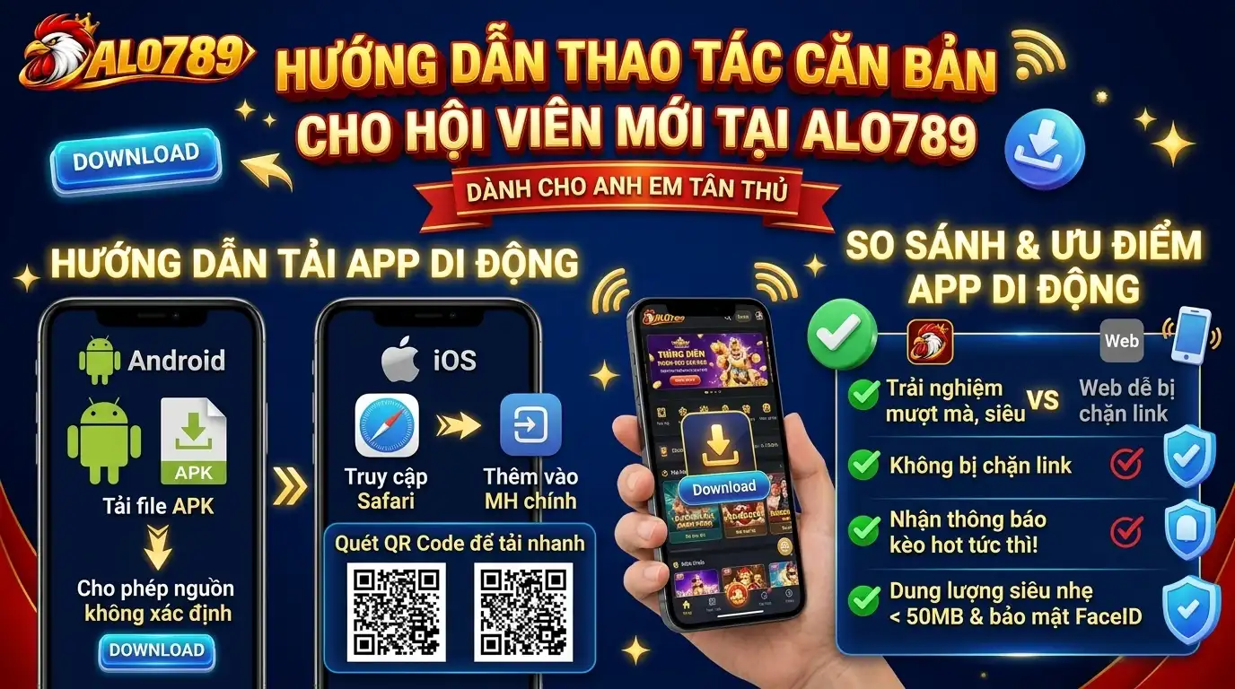 alo789 huong dan thao tac can ban cho hoi vien moi tai alo789