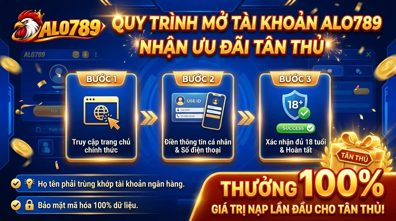 alo789 quy trinh mo tai khoan alo789 nhan uu dai tan thu